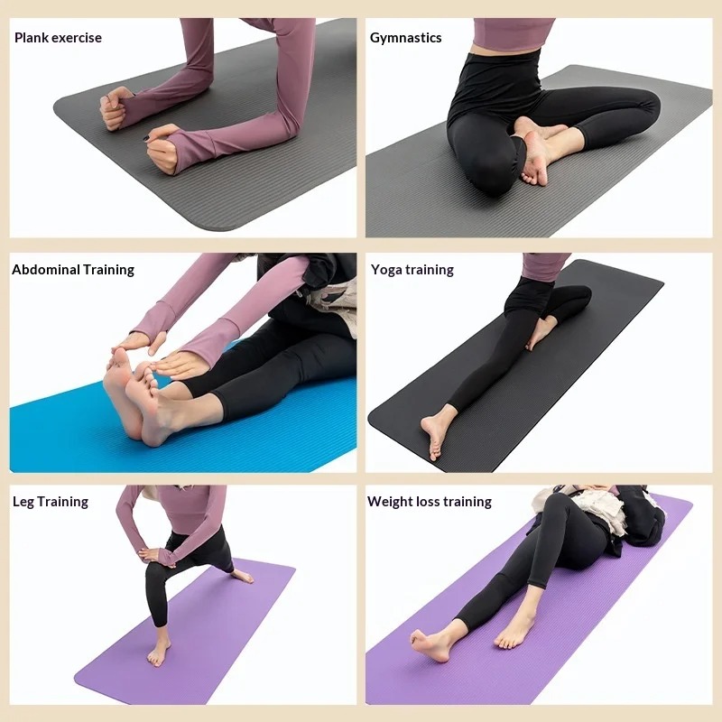 Extra Thick Non Slip Yoga Mat  - Thick Yoga Mat recension och pris