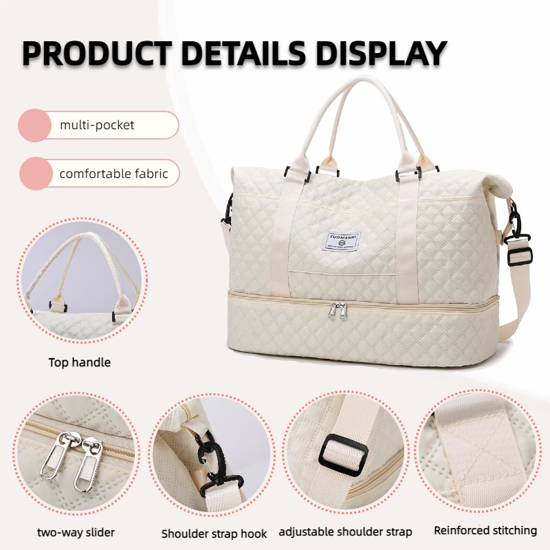 Large Capacity Travel Duffels  - Yoga Fitness Bag recension och pris
