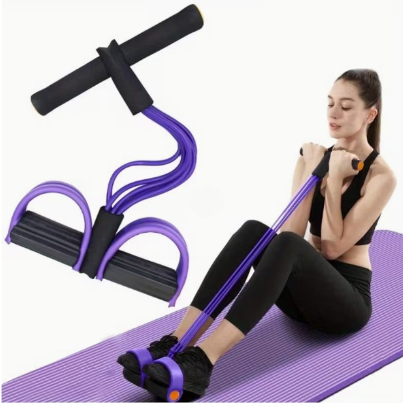 6 Tubes Elastic Yoga Pedal Pul - Yoga Fitness Gear recension och pris