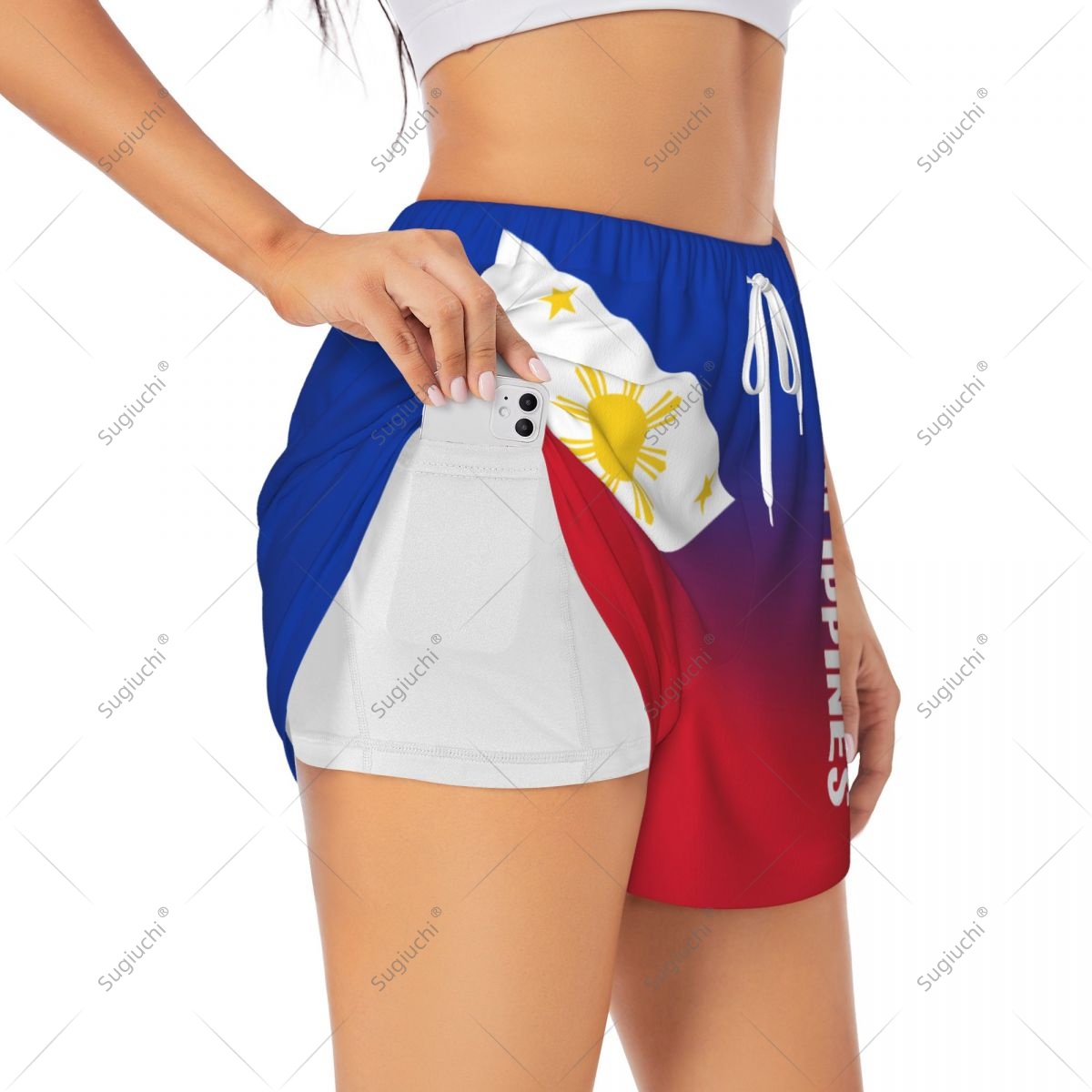 Women Girl Sports Shorts Phili - Yoga Fitness Girl recension och pris