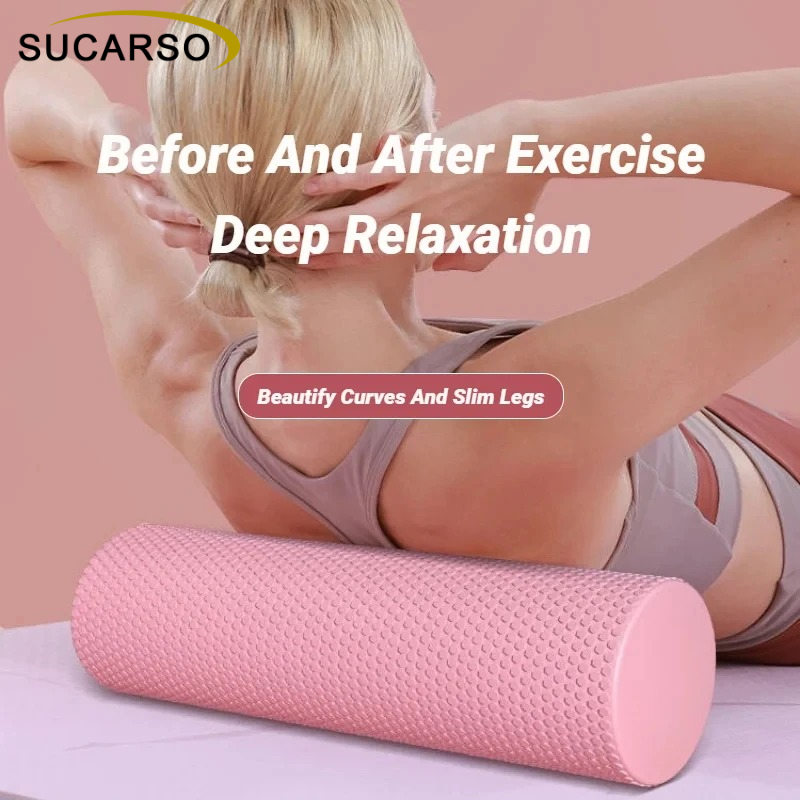 30x10cm EVA Textured Foam Roll - Yoga Fitness Body recension och pris