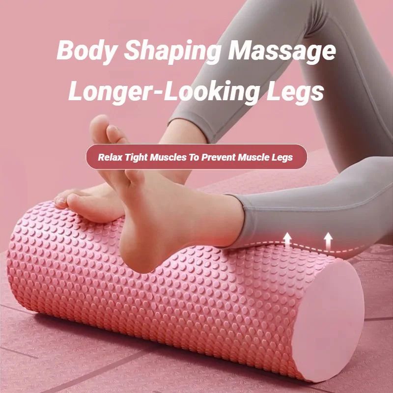 30x10cm EVA Textured Foam Roll - Yoga Fitness Body recension och pris