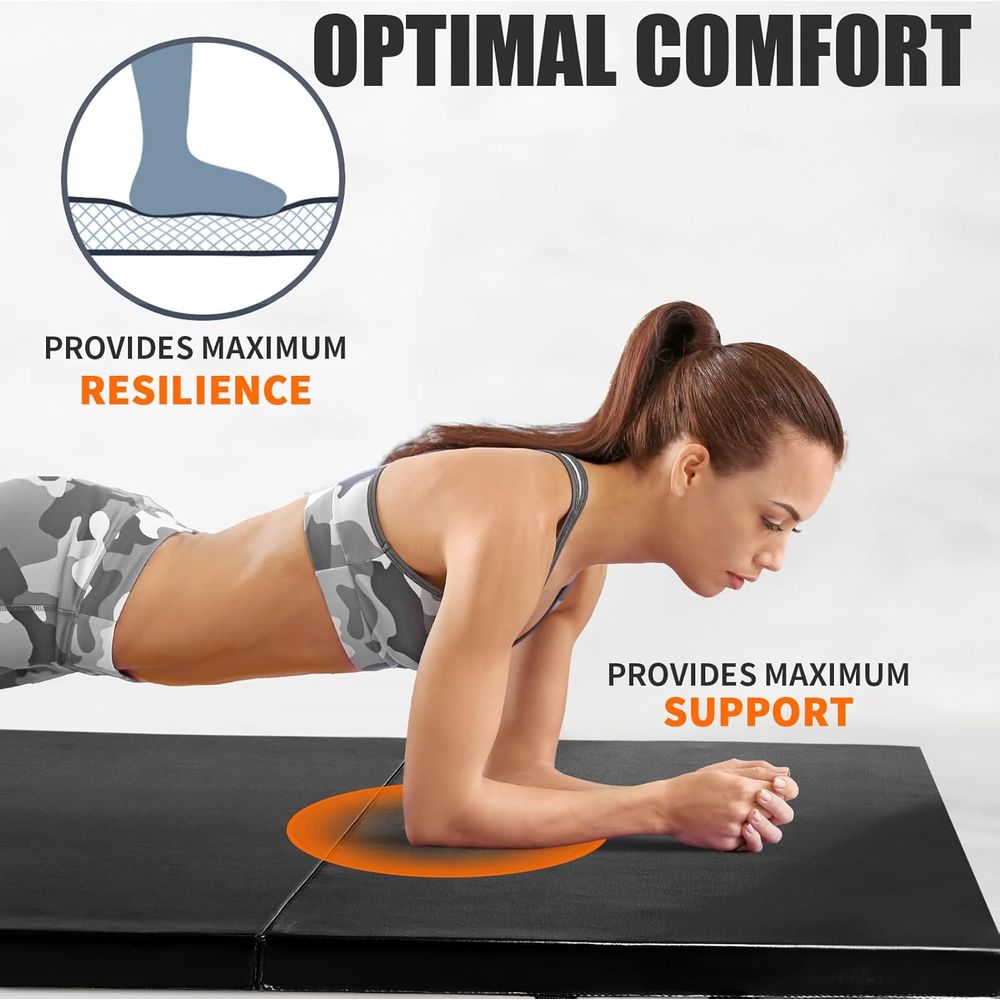 Enhanced 2 Thick Gym Mat, 3'x6 - Thick Yoga Mat recension och pris