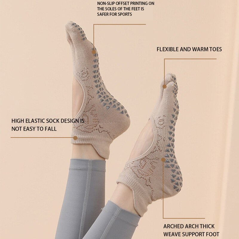 Women Yoga Toe Socks High Qual - Yoga Fitness Women recension och pris