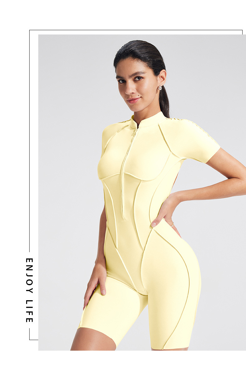 Sanding Yoga Jumpsuit Hollow-O - Yoga Fitness Girl recension och pris