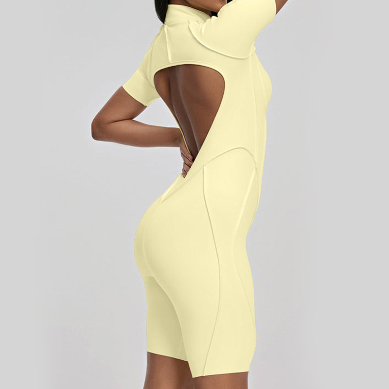Sanding Yoga Jumpsuit Hollow-O - Yoga Fitness Girl recension och pris