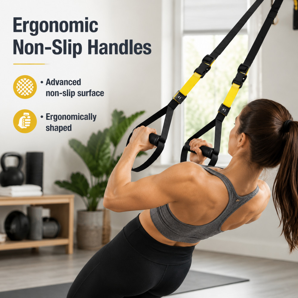 TRX Adjustable Suspension Trai - Yoga Fitness Trx recension och pris
