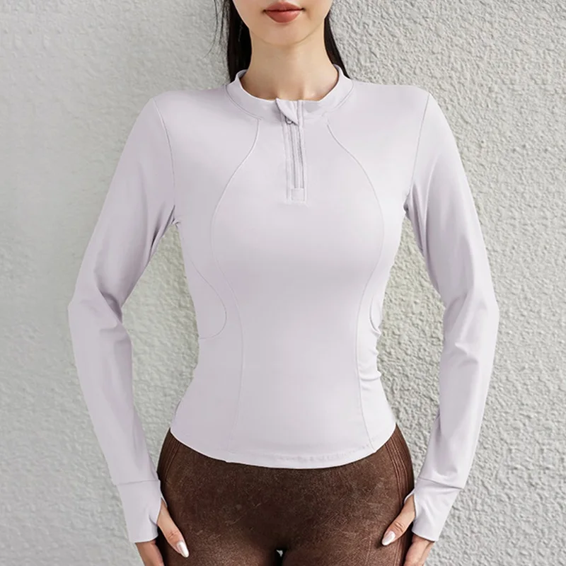 Cloud Hide Running Yoga Shirt  - Yoga Fitness Girl recension och pris