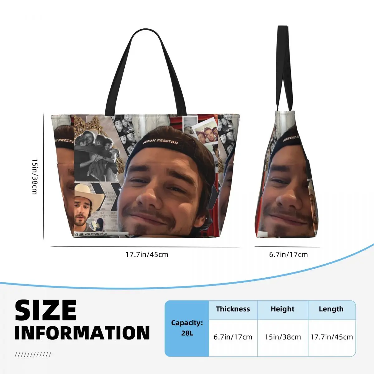 Liam Payne Photo Collage Beach - Yoga Fitness Photos recension och pris