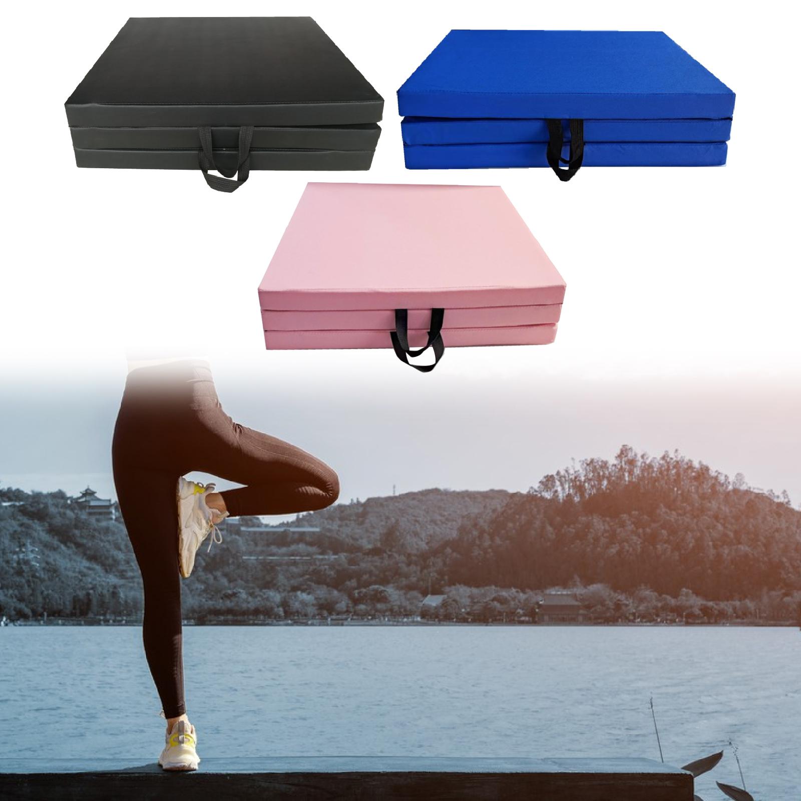 Fitness Mat Foldable Stretch P - Thick Yoga Mat recension och pris