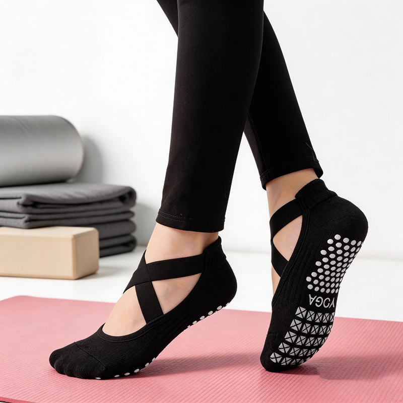 Women Non-Slip Yoga Socks Sili - Yoga Fitness Women recension och pris