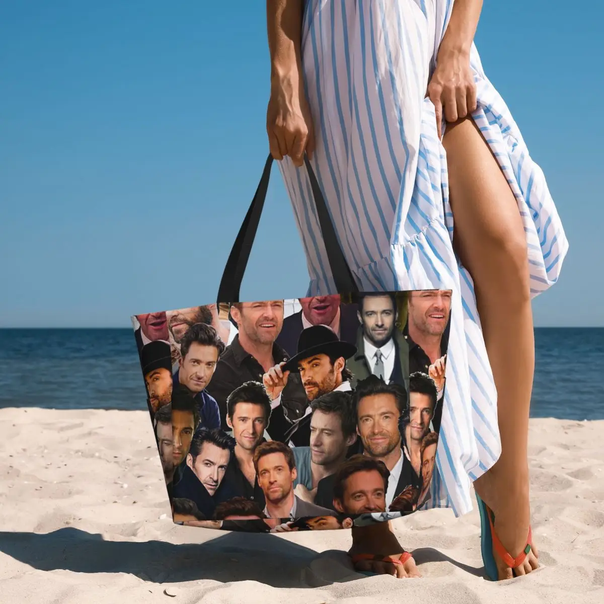 Hugh Jackman Photo Collage Bea - Yoga Fitness Photos recension och pris