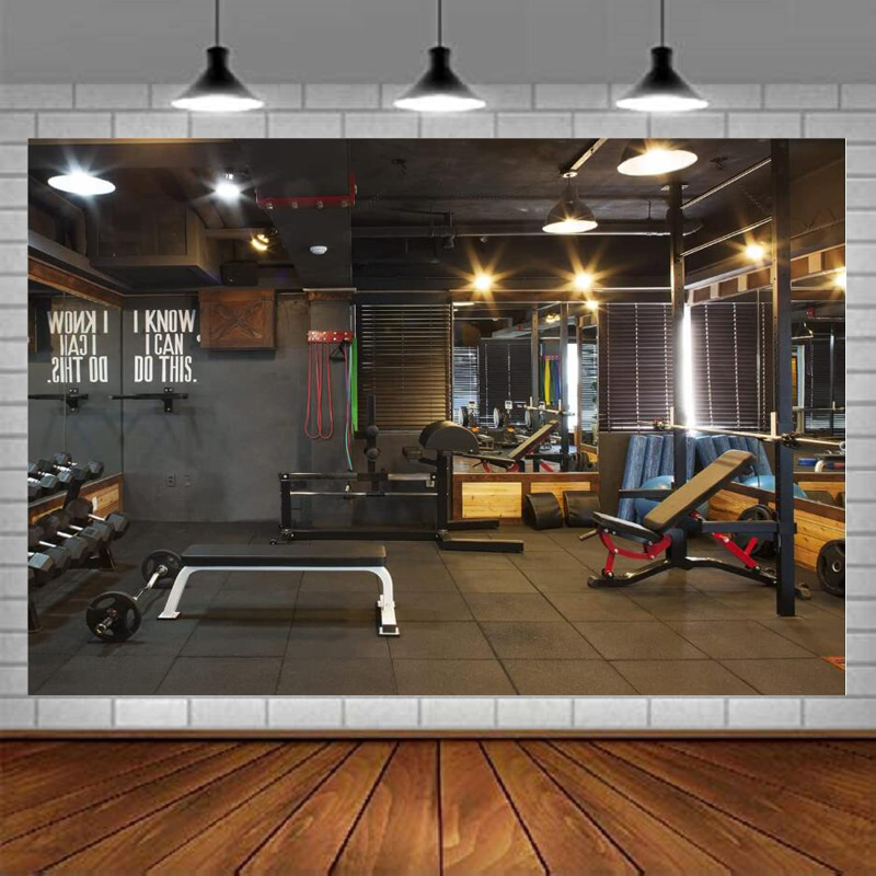 Gym Photography Backdrop Fitne - Yoga Fitness Photos recension och pris