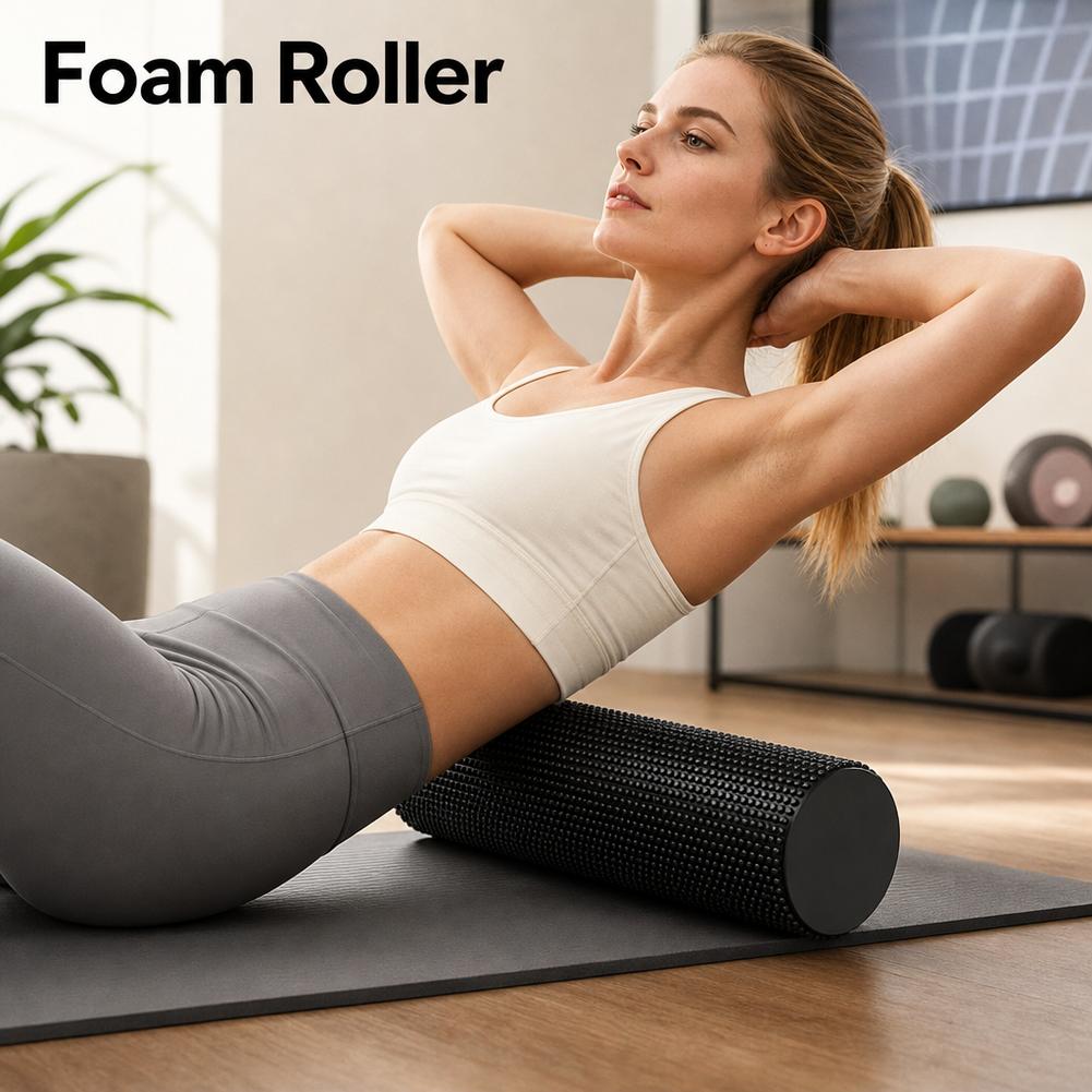 EVA Yoga Foam Roller High Dens - Yoga Fitness Body recension och pris