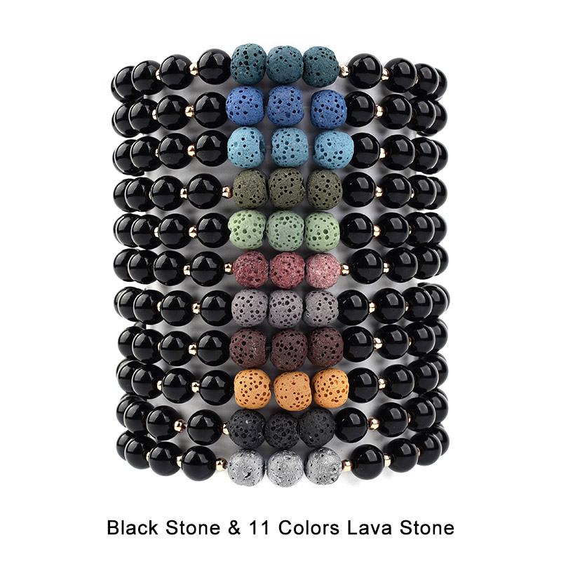 8mm Lava Stone Aromatherapy Es - J-Yoga Fitness recension och pris