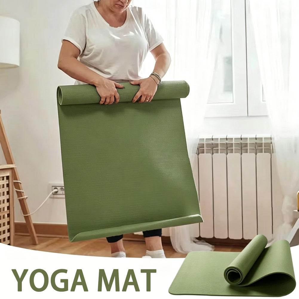 1/2Pcs Thick Yoga Mat Anti-ski - Thick Yoga Mat recension och pris