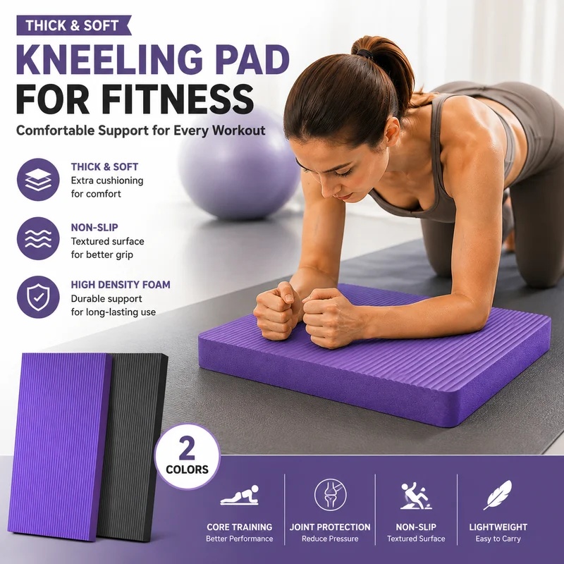 Thick Non‑Slip Yoga Knee Pad M - Thick Yoga Mat recension och pris