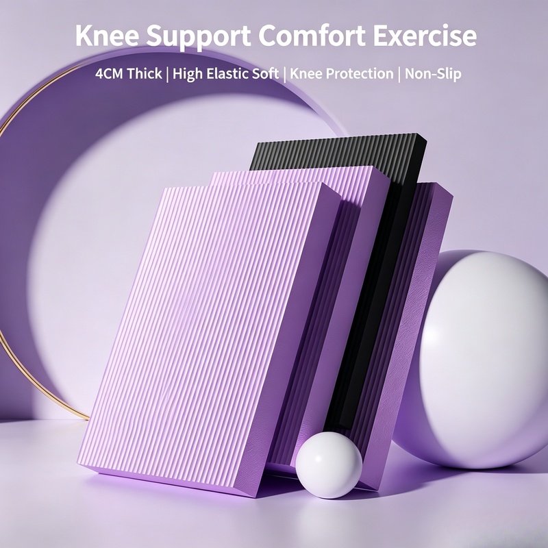 Thick Non‑Slip Yoga Knee Pad M - Thick Yoga Mat recension och pris