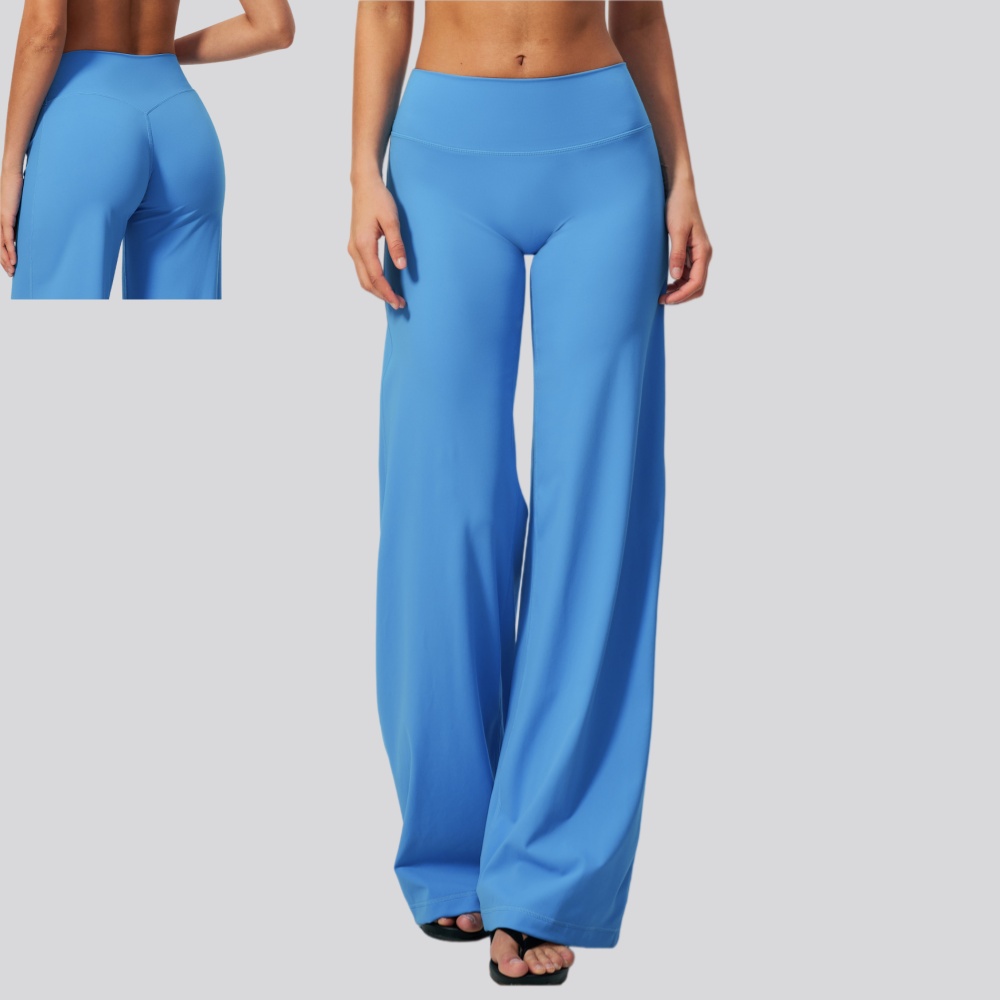 Women High Waist Wide Leg Pant - J-Yoga Fitness recension och pris