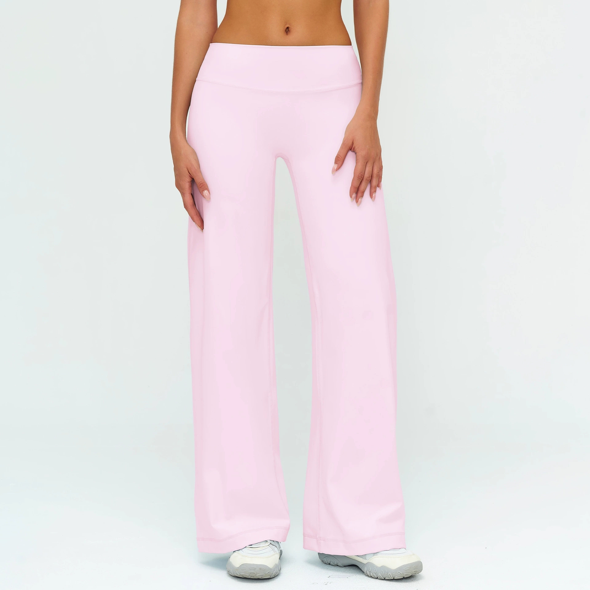 Women High Waist Wide Leg Pant - J-Yoga Fitness recension och pris