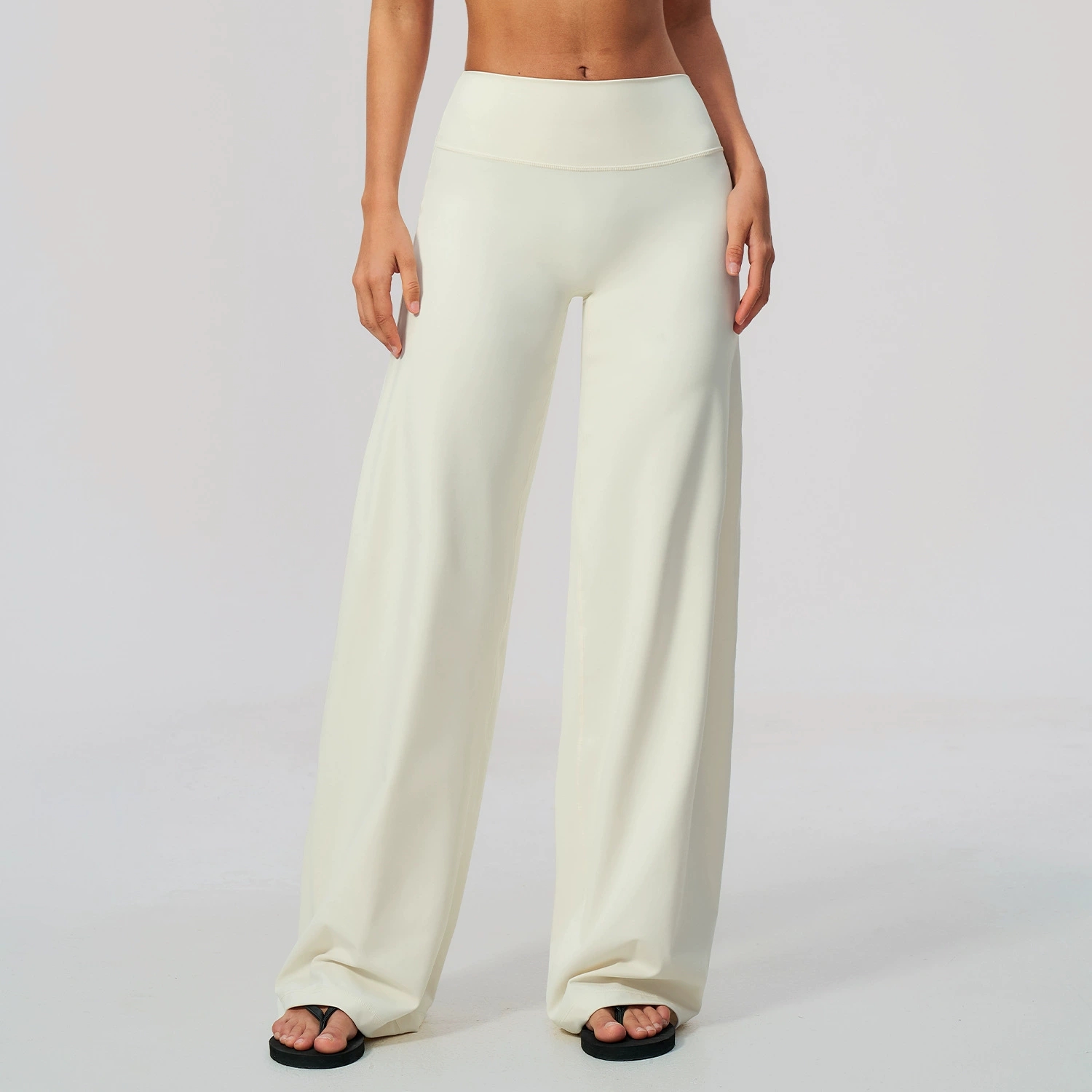 Women High Waist Wide Leg Pant - J-Yoga Fitness recension och pris