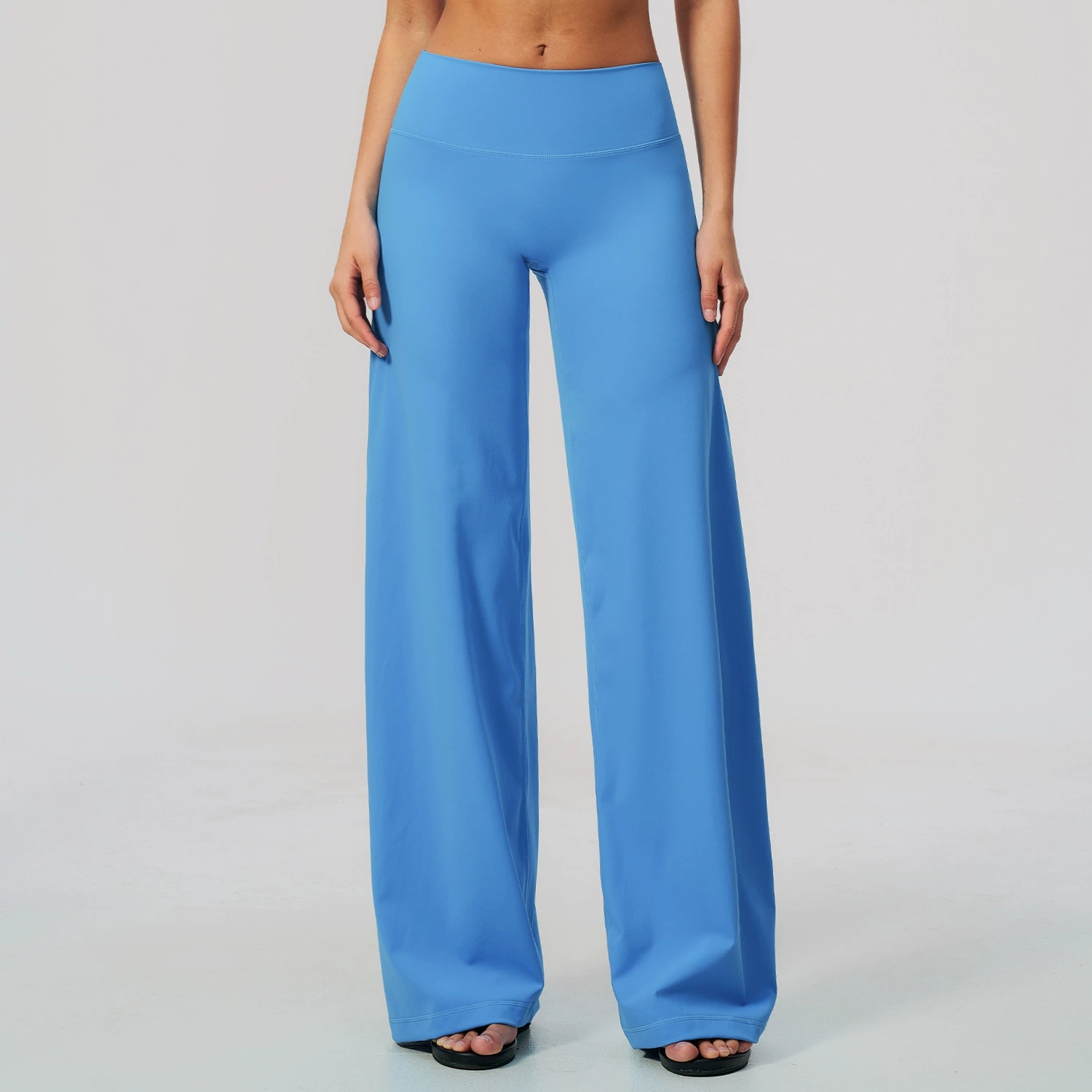 Women High Waist Wide Leg Pant - J-Yoga Fitness recension och pris