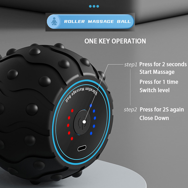 Rechargeable 5 Gears Vibrating - Yoga Fitness Gear recension och pris